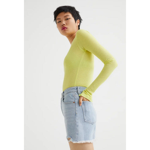 H&M Light Blue Denim Shorts