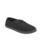 George Womens Casual Black Canvas Lace Up Shoes - MGworld
