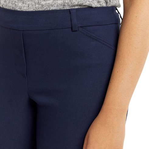 The Iconic Reitmans Ankle Pull On Pants Verona Blue, Size 12 - Petite - MGworld