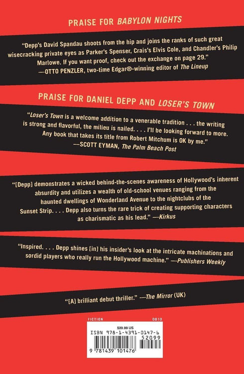 Babylon Nights: A David Spandau Novel by Depp, Daniel (Hardcover) - MGworld