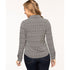 Cleo Women's Petite Long Sleeve Tie Waist Shirt Top