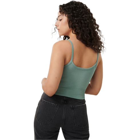 Garage Basic Chinos Green Seamless Camisole | XS