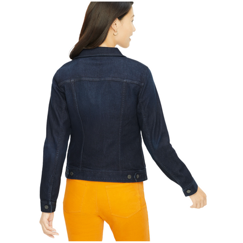 Talbots Plus Classic Jean Jacket - Cosmic Wash