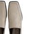 Zara Patent Finish Flat Shoes With Square Toe