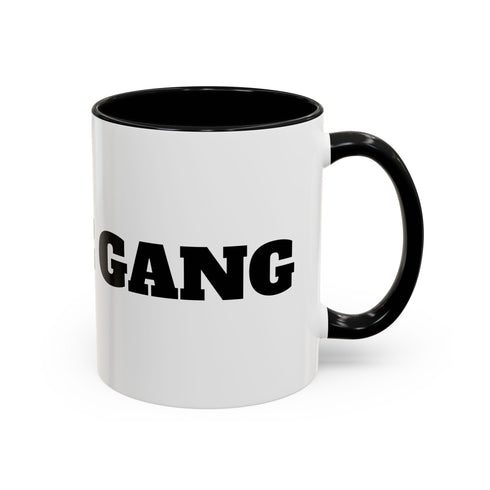 Coffee Gang Custom Accent Coffee Mug 11 oz