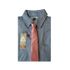 English Laundry Men's Blue Mini Check Dress Shirt and Pink Necktie, Size 12 - MGworld