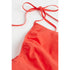 H&M Red Cotton Voile A-line Dress