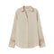 H&M Ladies V-neck Beige Blouse | S