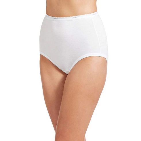 Jockey Classic White Briefs 3 Pack | Size 7