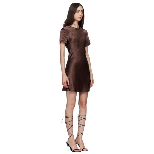 Third Form Chocolate Crush Bias Mini Tee Dress | XS